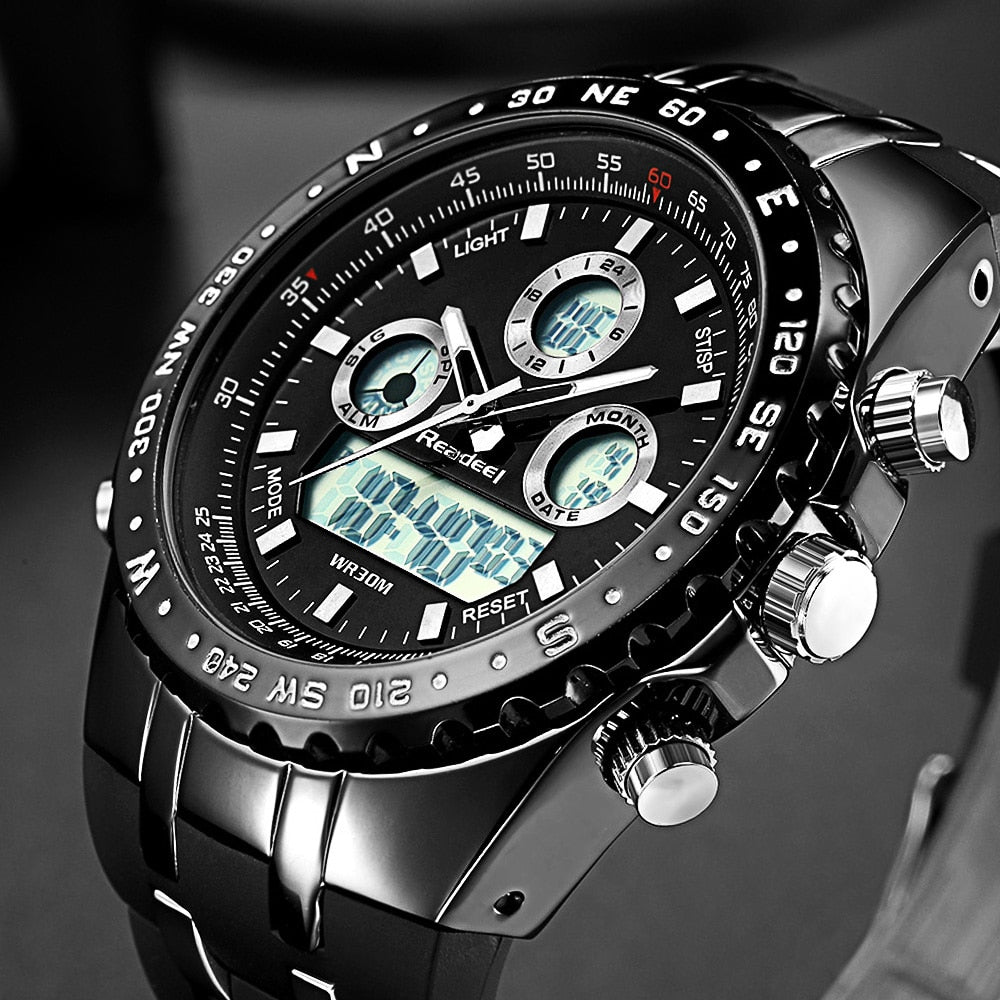 led digital watches for men